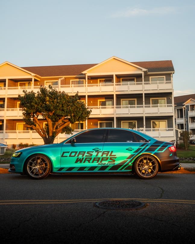 Custom Audi Graphics — printed Audi vehicle graphics by Coastal Wraps
